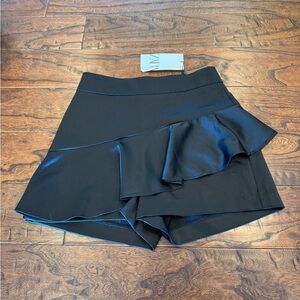 Zara Black Skort